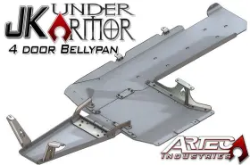 Jk1011 Artec Industries For Jk Under Armor 4 Door Bellypan Kit 07-11 Wrangler Unlimited
