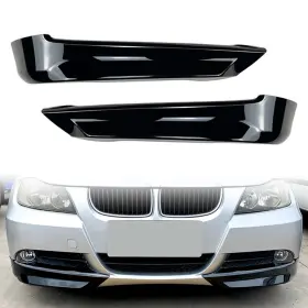 Astore 550724363450 Us Front Bumper Lip For Bmw 3 Series E90 E91 320i 330i 2005-2008 Glossy Black
