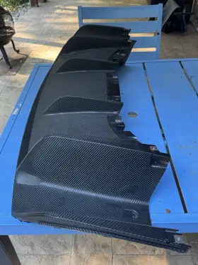 4s0807521d Audi R8 Gen2 Oem Carbon Fiber Overlay Rear Diffuser 2017 2018 4s0807521d Audi R8 Gen2 Oem Carbon Fiber Overlay Rear Diffuser 2017 2018