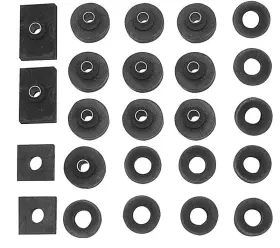 W2052 Auto Pro Usa 1958 Impala Bel Air Biscayne And Other Gm Fullsize Body Mount Bushing Set