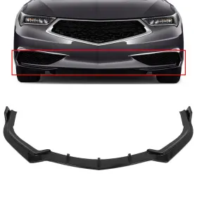 Adp11955601s Autodayplus For 2018-2021 Acura Tlx Front Bumper Lip Spoiler Glossy Black