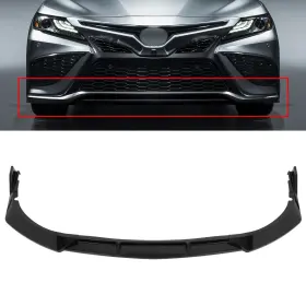 Adp11956201s Autodayplus For 2021-2024 Toyota Camry Se/xse Sport Front Bumper Lip Spoiler Glossy Black
