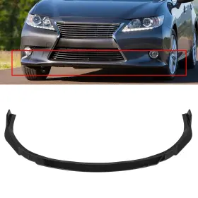 Adp11956701s Autodayplus For 2013-2015 Lexus Es350 Es300h Front Bumper Lip Spoiler Glossy Black