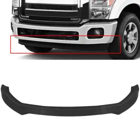 Adp11956801s Autodayplus Set For 2011-2016 Ford F-250 F350 F450 Sd Matte Black Front Bumper Lip Spoiler