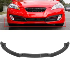 Adp11957001s Autodayplus For 2010-2012 Hyundai Genesis Coupe Front Bumper Lip Spoiler Carbon Look