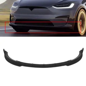 Adp11958601s Autodayplus For 2020-2022 Tesla Model Y Front Bumper Lip Spoiler Matte Black
