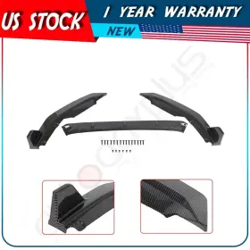 Adp16139012402s Autodayplus For 2020 2021 Nissan Sentra Glossy Carbon Fiber Print Front Bumper Lip Spoiler