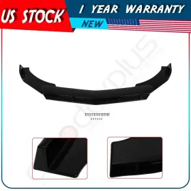 Adp1650322021s Autodayplus For 2001-2010 Honda Accord Painted Black Front Bumper Lip -high Quality Pp