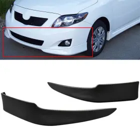 Adp1708170420s1 Autodayplus Fits 2009-2010 Toyota Corolla Black Front Lip Under Spoiler Air Dam