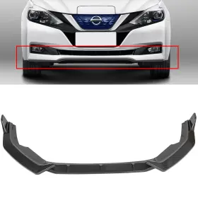 Aut161390at01c Autodealsparts 2020-21 For Nissan Sentra Front Bumper Lip Spoiler Splitter Set Carbon Fiber