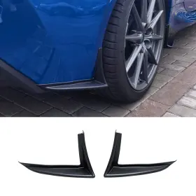 Ni-22brz-bc1-mb Autodepots Fits 2022-2026 Brz And Gr86 Rear Bumper Winglets Splitter 2pcs Matte Black Spoiler
