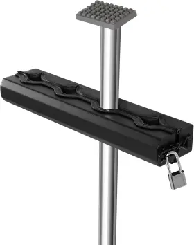 241012-02 Autoholic Load Bar Holder For Cargo Steel Ratcheting Fit Semi Black