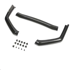Ats54127t41253 Autoparts Union 3pcs For 2015-21 Subaru Wrx Sti Carbon Look Front Bumper Lip Spoiler Splitter
