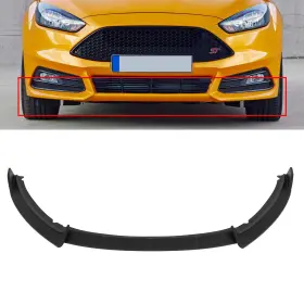 Ats82119t90595 Autoparts Union For 2013-2014 Ford Focus St Front Bumper Lip Spoiler Matte Black