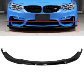 Un10119ca58779 Autoparts Union For 2015-2020 Bmw F80 M3 And F82 F83 M4 Front Bumper Lip Spoiler Glossy Black