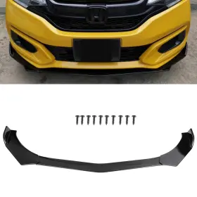 Sun16109202s Autopartsunion Universal Front Bumper Lip Body Kit Spoiler Fits Honda Civic Bmw Benz Gmc Mazda