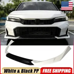 Autoturning7 569807726119 Fit For Honda Civic 2025 Up Pearl White Yofer Front Bumper Lip Spoiler Splitter Autoturning7 569807726119 Fit For Honda Civic 2025 Up Pearl White Yofer Front Bumper Lip Spoiler Splitter