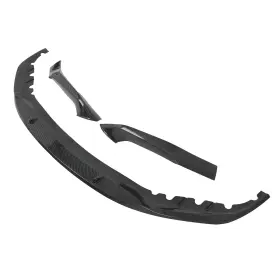 Atd170712785323r01 Autoutdoor Carbon Print For 2017-2020 Bmw 5-series G30 4pcs Front Bumper Lip