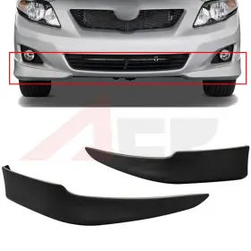 Atd1708170122e01 Autoutdoor For 2009-2010 Toyota Corolla Front Bumper Lip Body Kit Protector Spoiler Pu
