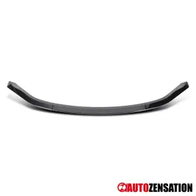 205-350z03gb-142 Autozensation 3pc Fit 2003-2005 350z Z33 Glossy Black Front Bumper Lip Spoiler Splitter