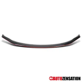 205-350z03gb-rd-142 Autozensation 3pc Fit 2003-2005 350z Z33 Fairlady Glossy Black Front Bumper Lip Spoiler