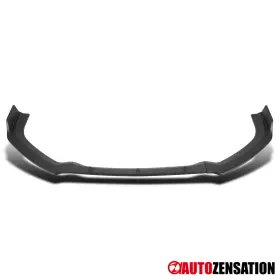 205-alt194bk-138 Autozensation Fit 2019-2020 Altima 3pc Front Bumper Lip Spoiler Splitter Body Kit 19-20