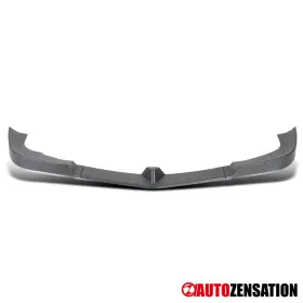 205-bw20412bk-142 Autozensation Fit 2012-2014 Benz W204 C250 C300 Matte Black Front Bumper Lip Spoiler Splitter