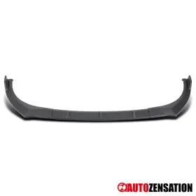 205-htra21bk-pq Autozensation Fit 2021-2022 Hyundai Elantra Matte Black Front Bumper Spoiler Lip Splitter Kit
