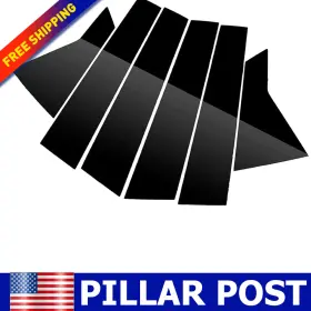 Wwd-fxd-15251 Aux Motorcare For 2016-2021 Honda Civic 6 Car Auto Window Door Pillar Post Trim Covers Oxilam