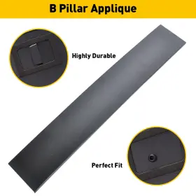 Bzst-gc-08-20l Auxito Front Lh Door Applique Pillar For Dodge Grand Caravan Town Country Molding Trim