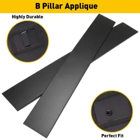 Xpd-bzt-94163 Auxito Driver Passenger And Door B-pillar Trim Applique For 2008-2020 Dodge Grand Caravan
