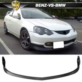 Bnz-blf-ar02j-pu Benz-vs-bmw Fits 02-04 Acura Rsx Dc5 Tr Style Front Bumper Lip Unpianted Black Pu