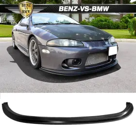 Bnz-blf-me97ds-pu Benz-vs-bmw Fits 97-99 Mitsubishi Eclipse Ds Style Front Bumper Lip Spoiler Chin Splitter Pu