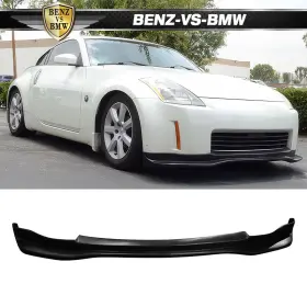 Bnz-blf-ns3506gt Benz-vs-bmw Fits 06-09 Nissan 350z Fairlady Z33 Front Bumper Lip Gt Style Chin Spoiler Pu