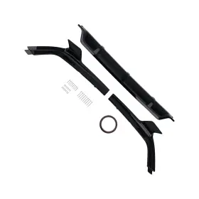0goifv Bfo Black Rear Bumper Diffuser For Bmw G07 X7 M Sport Package 2019-2025 Gloss
