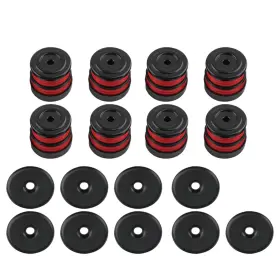 7yc0os Bfo 8 Pieces Body Mount Bushings Kit For Ford Super Duty F-250/f-350 Crew Cab 08-16