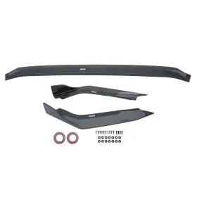 Cwq8sk Bfo Ag Style Front Splitter Lip For 23-25 Honda Civic Type-r Fl5 Carbon Fiber