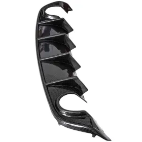 Df30pb Bfo Rear Bumper Lip Diffuser Splitter For Dodge Charger Srt R/t 15-19 New Black