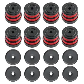 Dzoik0 Bfo Body Mounting Bushing Kit For 2008-16 Ford Super Duty F-250 / F-350 Crew Cab 2wd