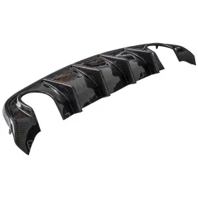 Eh627m Bfo Rear Bumper Lip Diffuser For Dodge Charger Scat Pack 2015-2019 Black New