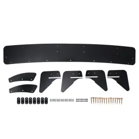 G0ac4h Bfo Rear Bumper Add-on Kit For Volkswagen Golf Mk7 Gti 13-20 Black Abs Diffuser