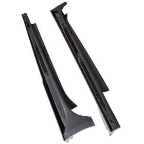 J8hv4k Bfo Side Skirt Extension Carbon Fiber 2x Set For Maserati Ghibli And Q4 2014-16 Black
