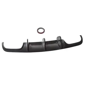 Jlr7os Bfo Carbon Fiber Rear Bumper Diffuser Lip For Mercedes Benz W204 C63 Amg 08-11 Black