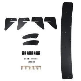 L9j51m Bfo Rear Bumper Valance Diffuser For Volkswagen Golf Mk7 Gti 2013-20 Black Abs Kit