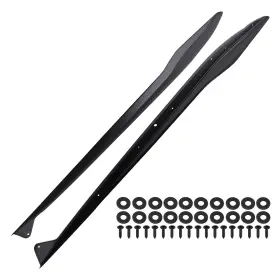 Lam5r9 Bfo Side Skirt Rocker Extension For Chevrolet Corvette C8 Z06 5.5l 2023-2025 Carbon