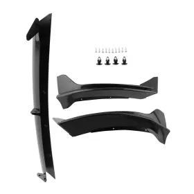 Bfo Lcy61r Carbon Fiber Abs Front Bumper Lip Splitter Spoiler For Tesla Model Y 20-24