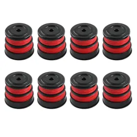 Maqb1x Bfo 8 Pcs Body Mount Bushings Kit For Ford Super Duty F-250/f-350 Crew Cab 2008-2016