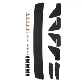 Pfiy6v Bfo Rear Bumper Lip Diffuser Side Splitter Kit For Volkswagen Golf Mk7 Gti Abs