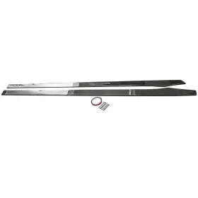 V04w7t Bfo 2x Side Skirt Extension Splitter Type 6 Kit For Tesla Model S 2012-2019
