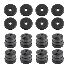 Xetw3n Bfo Gray Silicone Body Mount Bushings Kit For 08-16 Ford Super Duty F-250 Crew Cab